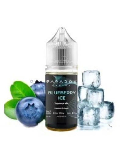 Рідина для под систем PARADOX Vaping 30 мл 30 мг зі смаком Blueberry Ice (Чорниця Лід)