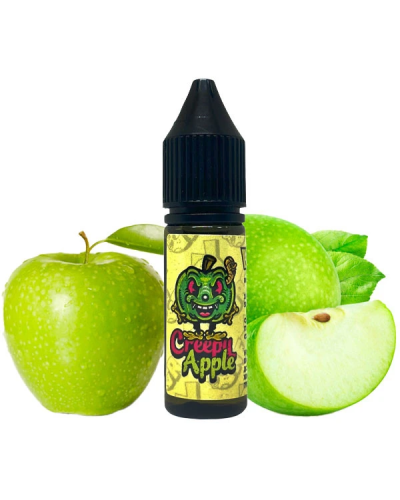 Жидкость CREEPY 15 мл 50 мг Creepy Apple (зеленое яблоко)