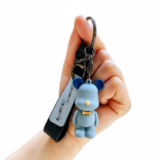 Брелок для ключей Cartoon Bear (Blue) синий