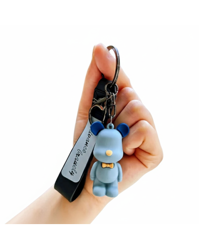 Брелок для ключей Cartoon Bear (Blue) синий