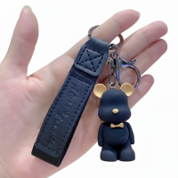 Брелок для ключей Cartoon Bear (Black) чёрный