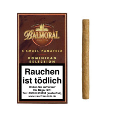 Сигара BALMORAL SMALL PANATELLA"6 (Домінікана) пачка 5 шт