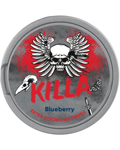 Снюс KILLA Blueberry 16 mg (Чорниця)