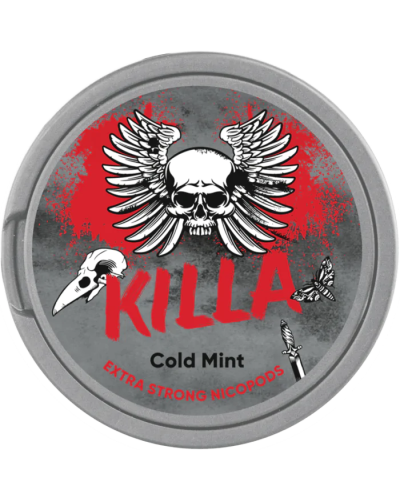 Снюс KILLA Cold Mint 16мг (м'ята лід)