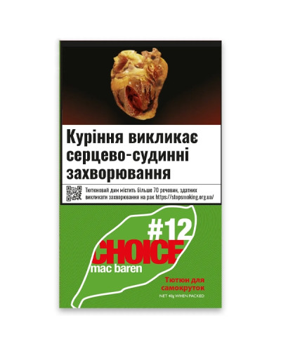 Табак для самокруток Mac Baren #12 (40 г.)