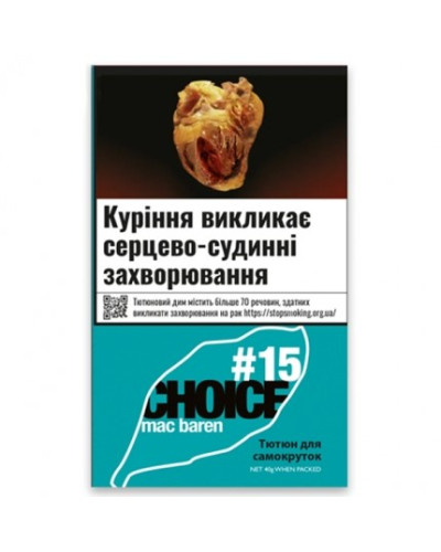 Табак для самокруток Mac Baren #15 (40 г.)