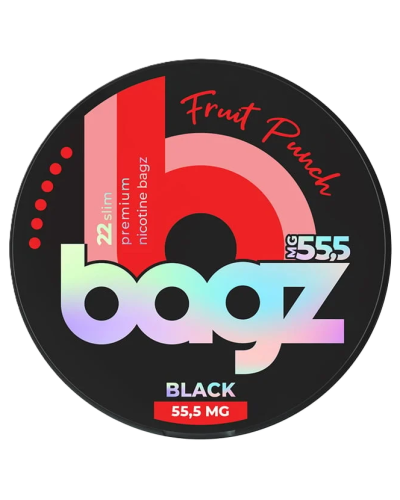 Снюс Bagz Fruit Punch Black 55.5mg