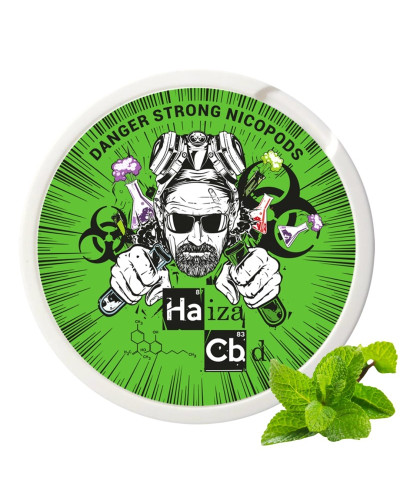 Снюс HAIZA CBD Extra Strong 16 мг (мята)