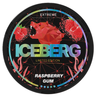 Снюс Iceberg Raspberry Gum 50mg (Малиновая Жвачка)