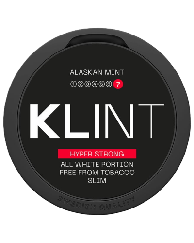 Снюс KLINT Alaskan Mint 30 mg (Мята)