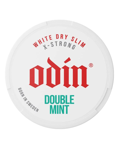 Снюс ODIN Double Mint X-Strong 35mg (М'ята)