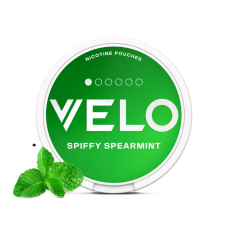 Снюс VELO Spiffy Spearmint 4 мг (пряная мята)