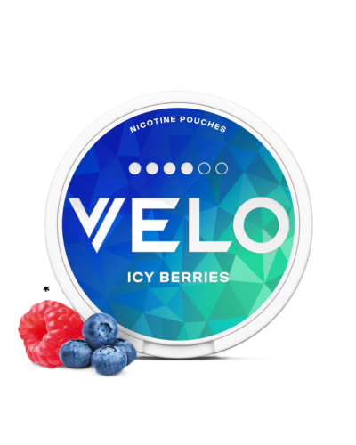 Снюс VELO Icy Berries 10,9 мг (ледяные ягоды)