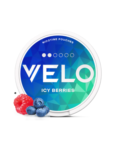 Снюс VELO Icy Berries 6 мг (ледяные ягоды)