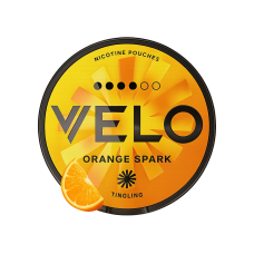 Снюс VELO Orange Spark (Апельсин) 20шт (ник 15,6 мг)