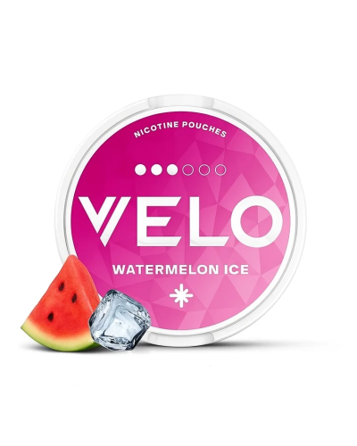 Снюс VELO Watermelon Ice (Арбуз лед) 20шт (ник 14 мг)