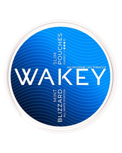 Кофеиновый снюс WAKEY Hyper Charge 50 mg (мята)