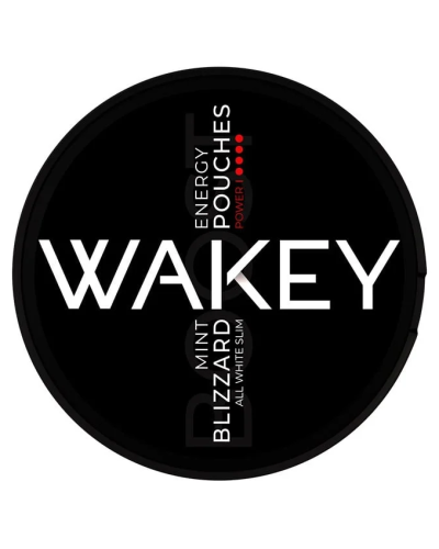 Кофеиновый снюс WAKEY Hyper Charge 100 mg (мята)