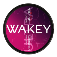 Кофеиновый снюс WAKEY Hyper Charge 200mg (Вишня)