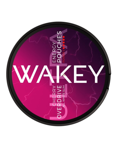 Кофеиновый снюс WAKEY Hyper Charge 200mg (Вишня)
