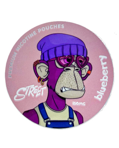 Снюс Street Blueberry Чорниця 150 мг (15%)