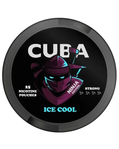 Снюс Cuba Ice cool 30 mg (М'ята Лід)