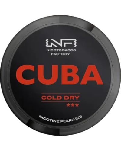 Снюс Cuba Cold dry 43 mg (Мята)