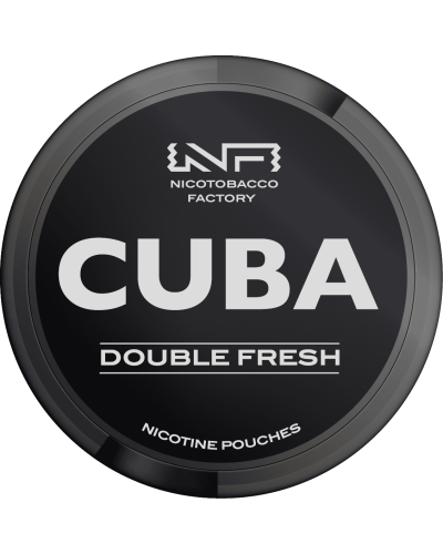 Снюс Cuba Double fresh 16 mg (Свежая мята)