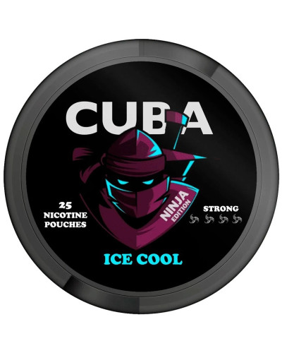 Снюс Cuba Ice cool 150 mg (м'ята лід)