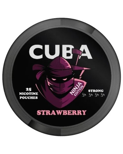 Снюс Cuba Strawberry 150 mg (Полуниця)