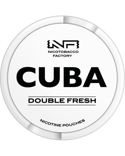 Снюс Cuba Double fresh 16 mg (Свежая мята)