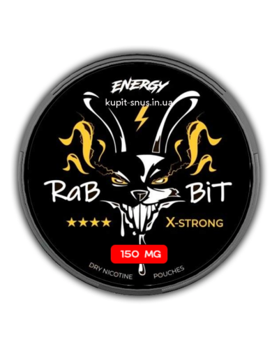 Снюс RABBIT Energy (Енергетик)
