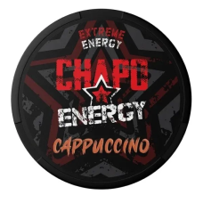 Кофеиновый снюс CHAPO WHITE 150мг Cappuccino (капучино) 20шт