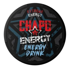 Кофеиновый снюс CHAPO WHITE 150мг Energy Drink (энергетик) 20шт