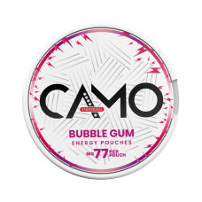 Кофеиновый снюс CAMO 77мг Bubble Gum (жвачка) 20шт