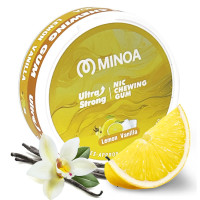 Нікотинові жуйки Minoa Lemon Vanilla (Лимон ваніль) 20шт (нік 10 мг)
