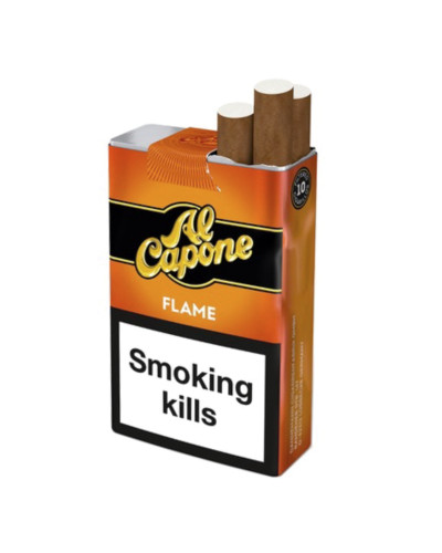 Сигариллы Al Capone Flame Pockets (коньяк) (10шт)