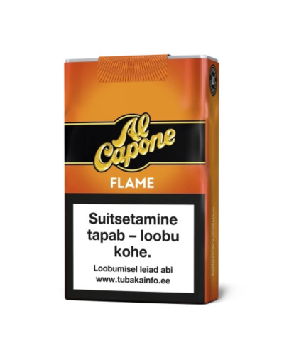 Сигариллы Al Capone Flame Pockets (коньяк) (10шт)