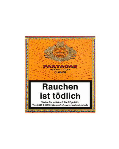 Сигарили Partagas Habana Cuba 20 (Куба) (20 шт)