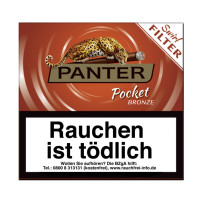 Сигариллы Panter Pocket Bronze Swirl Filter (10 шт)