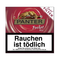 Сигариллы Panter Pocket Red Swirl Filter (10 шт)