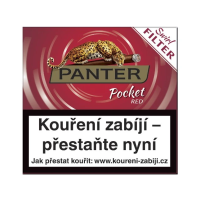 Сигарилы Panter Pocket Red Swirl Filter 20 шт