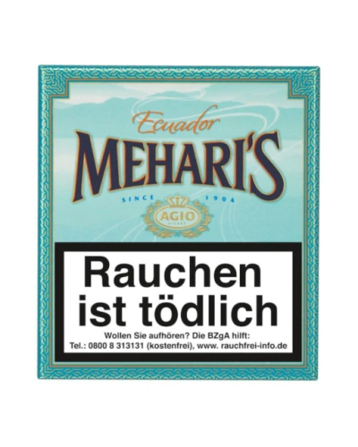 Сигариллы Mehari`s Ecuador Blue (20шт)