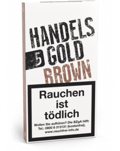 Сигариллы HANDELSGOLD BROWN (пач 5) кофе