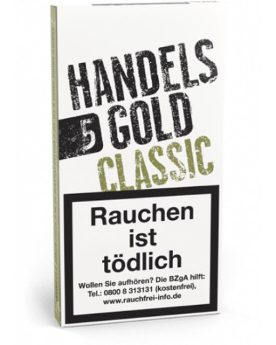 Сигариллы HANDELSGOLD CLASSIC (пач 5) без аромату
