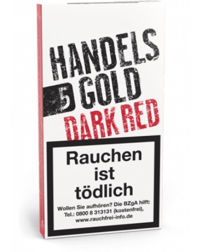 Сигариллы HANDELSGOLD DARK RED (пач 5) вишня