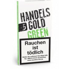Сигариллы HANDELSGOLD GREEN (пач 5) яблуко