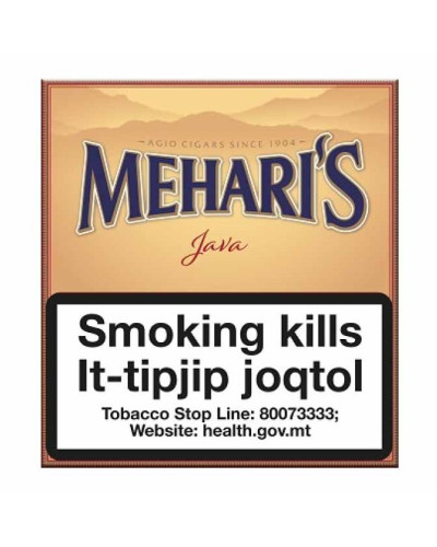 Сигарили Mehari`s Java Yellow (20шт)
