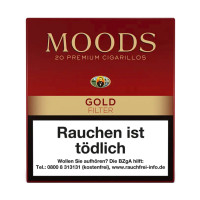 Сигарили MOODS Gold Filter (20шт)