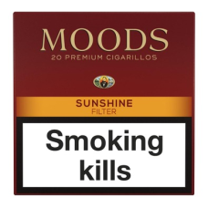 Сигариллы MOODS Sunshine Filter (20шт)